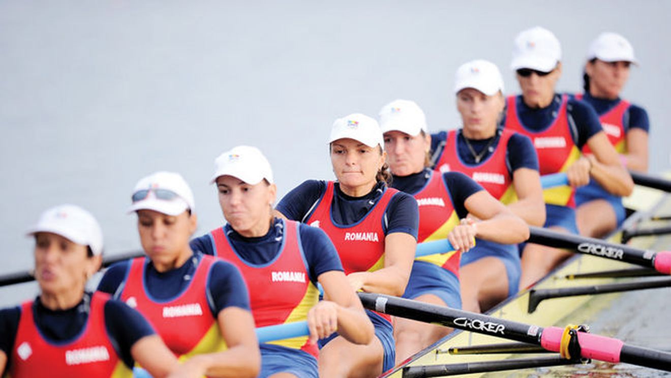 Medalie de aur** pentru echipajul feminin de 8+1 al României