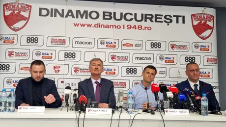 Dinamo are noi șefi: doi milionari au fost cooptați în structura Red&White. Ce spune acționarul ”câinilor” Eugen Voicu despre negocierile cu sponsorul de la Steaua