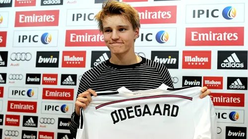 Unde a a ajuns puștiul minune cumpărat de Real Madrid în 2015. FOTO | Odegaard, prezentat oficial la noul club