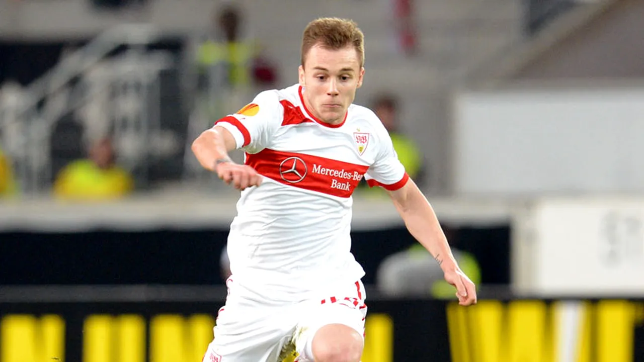 Alexandru Maxim, o repriză pe teren în Augsburg - Stuttgart 1-0