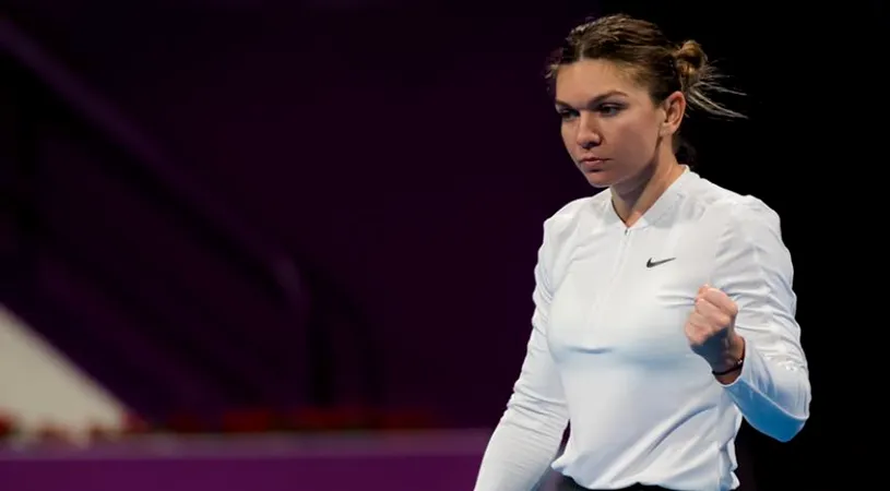 VIDEO | Simona Halep a făcut spectacol în meciul cu Lesia Tsurenko! Pur și simplu și-a lăsat adversara fără replică: cele două puncte care au ridicat fanii în picioare