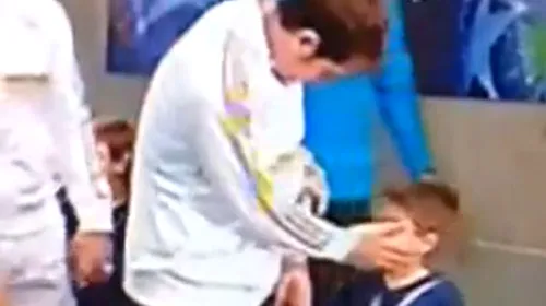 VIDEO** Rușine, Iker Casillas! :) Portarul lui Real Madrid și-a șters mizeria din nas pe fața unui copil