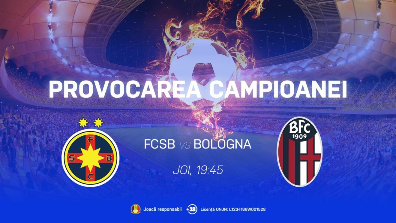 (P) FCSB - Bologna, test dificil pentru campionii României, într-o perioadă măcinată de rezultate slabe