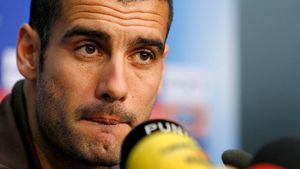 Guardiola este un antrenor fericit