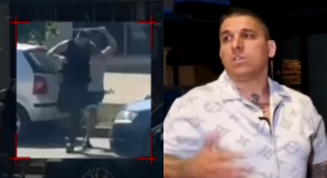 VIDEO Răzbunare cu bâte și securi, în centrul Vasluiului. Victima, un apropiat al lui Adrian Corduneanu