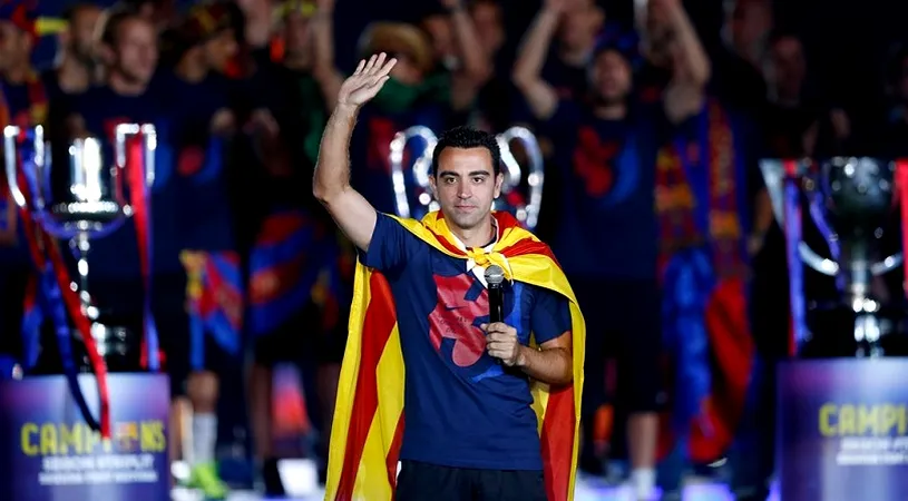 OFICIAL | Xavi își începe cariera de antrenor! Legenda Barcelonei a preluat o echipă dintr-un campionat exotic