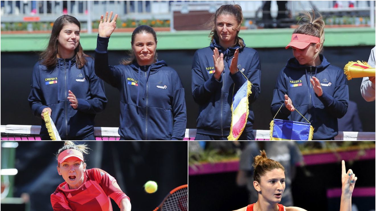 Simona și Irina au făcut România mare cu britanicele! Așa am trăit un weekend de foc în Fed Cup, unul marcat de scandalul care l-a avut în prim-plan pe Ilie Năstase. România - Marea Britanie 3-2 