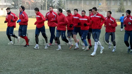FC Bihor și-a anulat amicalul de la Marghita din cauza ninsorii!