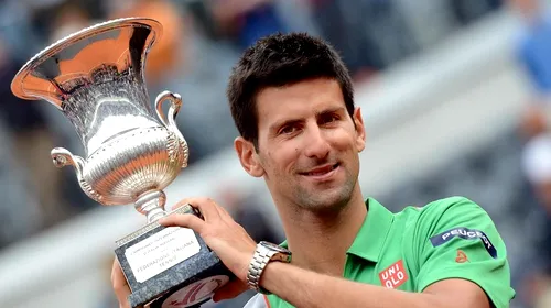 Djokovic, „împărat” la Roma: 4-6, 6-3, 6-3 cu Nadal. Ibericul nu mai pierduse trei meciuri pe zgură într-un sezon de 10 ani