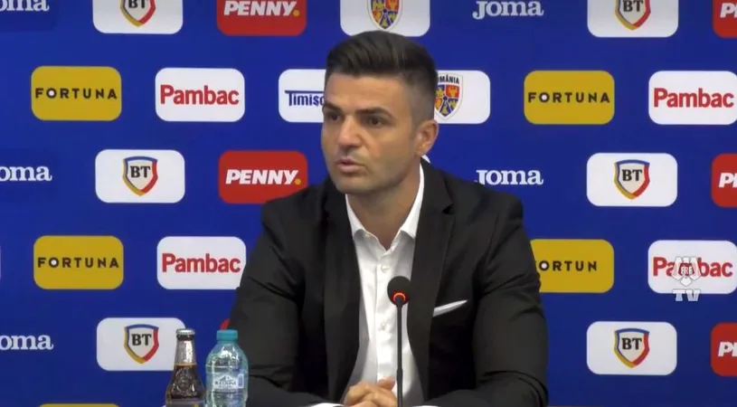 Florin Bratu, prezentat oficial ca selecționer al României U21: „Aceasta este cea mai mare provocare!”. De ce a ales echipa națională de tineret | VIDEO