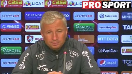 Dan Petrescu, înaintea meciului decisiv cu FCSB: „Mi-aș dori o greșeală mare de arbitraj pentru CFR” | VIDEO