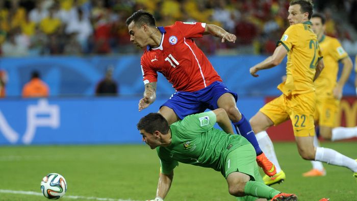 Salvat de un reality show. Povestea lui Eduardo Vargas, fotbalistul ajuns star la Mondial după ce și-a început cariera la TV. Spania - Chile, de la 22:00