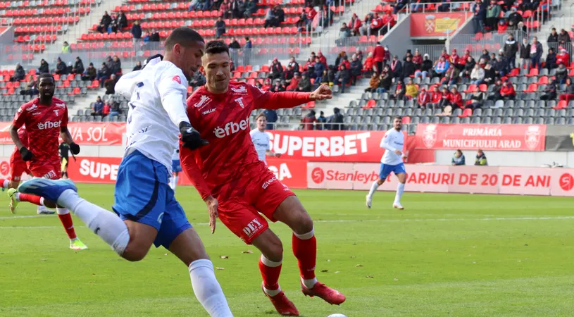 UTA Arad - Farul Constanța 1-1, în etapa 7 din Superliga. Trupa lui Gică Hagi egalează pe final și pleacă cu un punct de pe Stadionul „Francisc Neuman”!