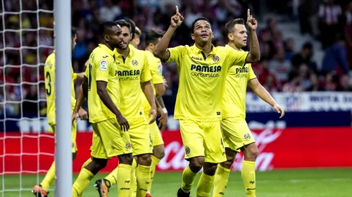 Meci cu cinci goluri și calificare în șaisprezecimile Europa League pentru Villarreal
