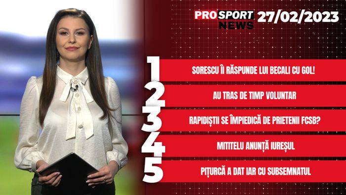 ProSport News | Victor Pițurcă a dat din nou cu subsemnatul! Un teren de fotbal este la mijloc! Cele mai noi știri din sport | VIDEO