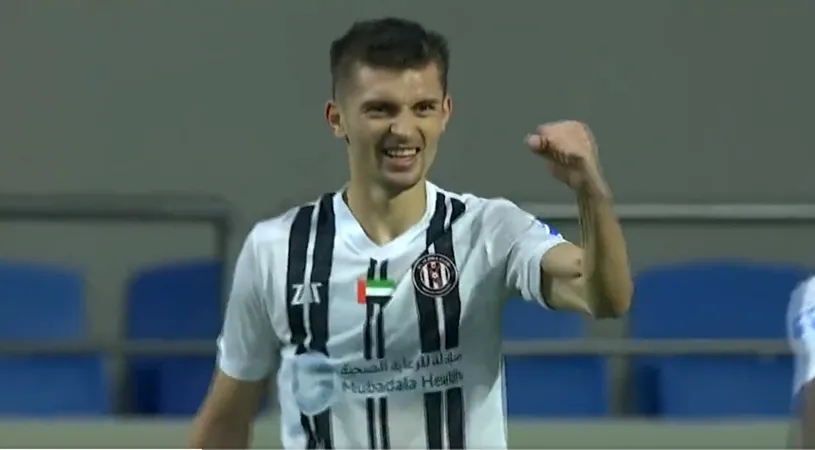 Florin Tănase, prestație de senzație pentru Al-Jazira! Ce a reușit fostul căpitan de la FCSB în ultimul meci | VIDEO