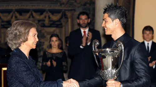 Ronaldo, premiat de Regina Spaniei!** FOTO Imaginea pe care CR7 nu și-ar fi dorit să o vadă pe net :)