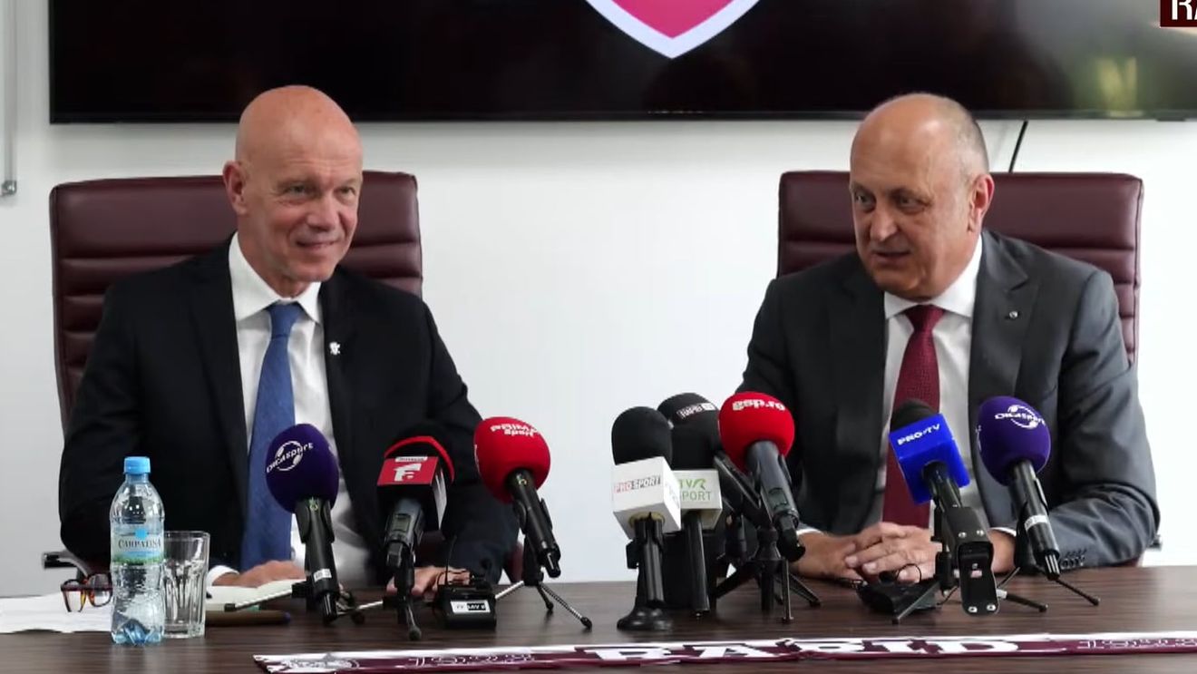 „Ăsta a fost primul lucru pe care l-am făcut după ce m-a sunat Dan Șucu”. Italianul care a venit în locul lui Cristian Săpunaru în conducerea Rapidului a rupt tăcerea