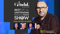 Gândul prezintă Best of Marius Tucă Show – vineri, 22 mai, de la ora 20.00