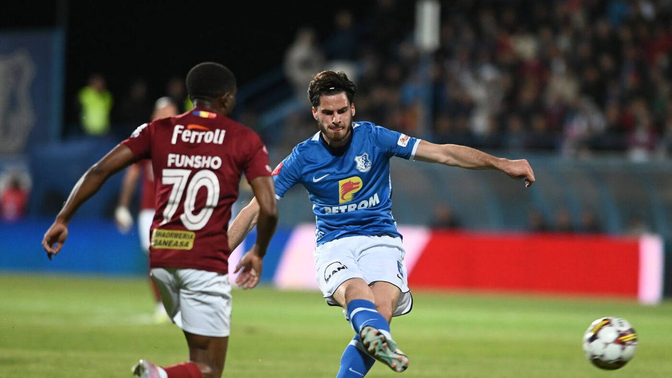 Dezastru pentru Gică Hagi, după Farul - Rapid 7-2: Tudor Băluță, mijlocașul de națională care e stâlpul axului central, e suspect de ruptură musculară! Dacă diagnosticul se confirmă, fotbalistul nu mai joacă în acest sezon! | EXCLUSIV