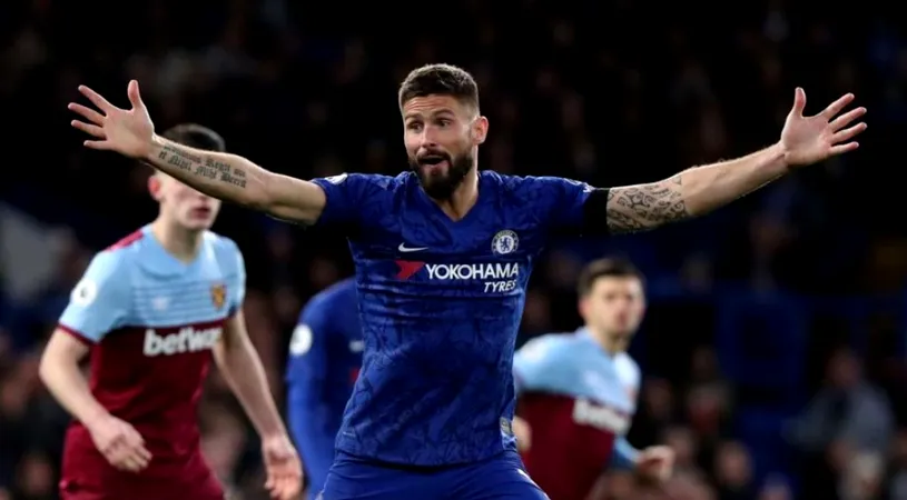 Contractul lui Olivier Giroud la Chelsea, prelungit! Până când va juca francezul pentru clubul londonez