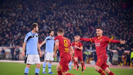 Egali în gafe monumentale! Roma și Lazio au remizat, Radu Ștefan salvat de VAR! Record pentru Dzeko