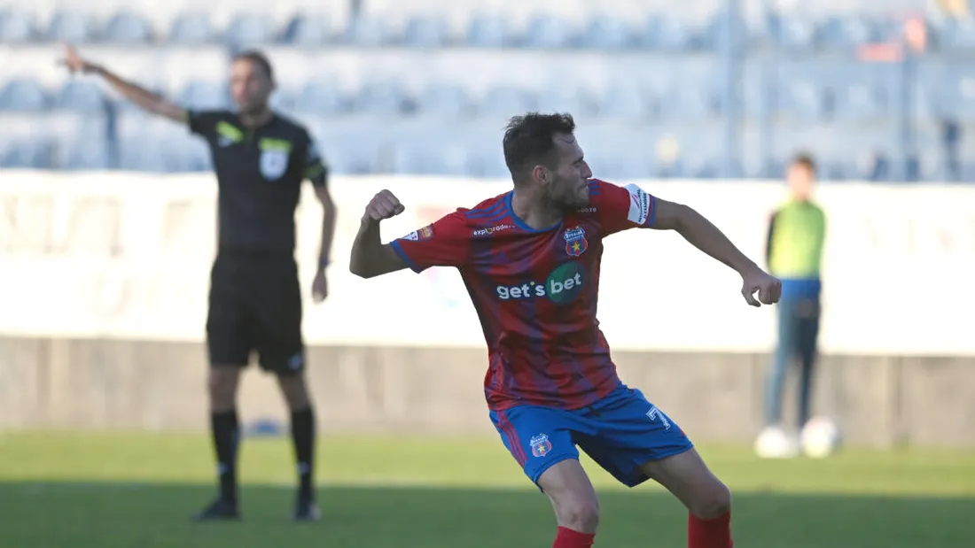 Bogdan Chipirliu și-a setat obiectivul personal la final de an. Atacantul Stelei vrea să fie cel mai bun marcator din Liga 2: ”Sper să fiu golgheter, să înscriu goluri, să ajut echipa”