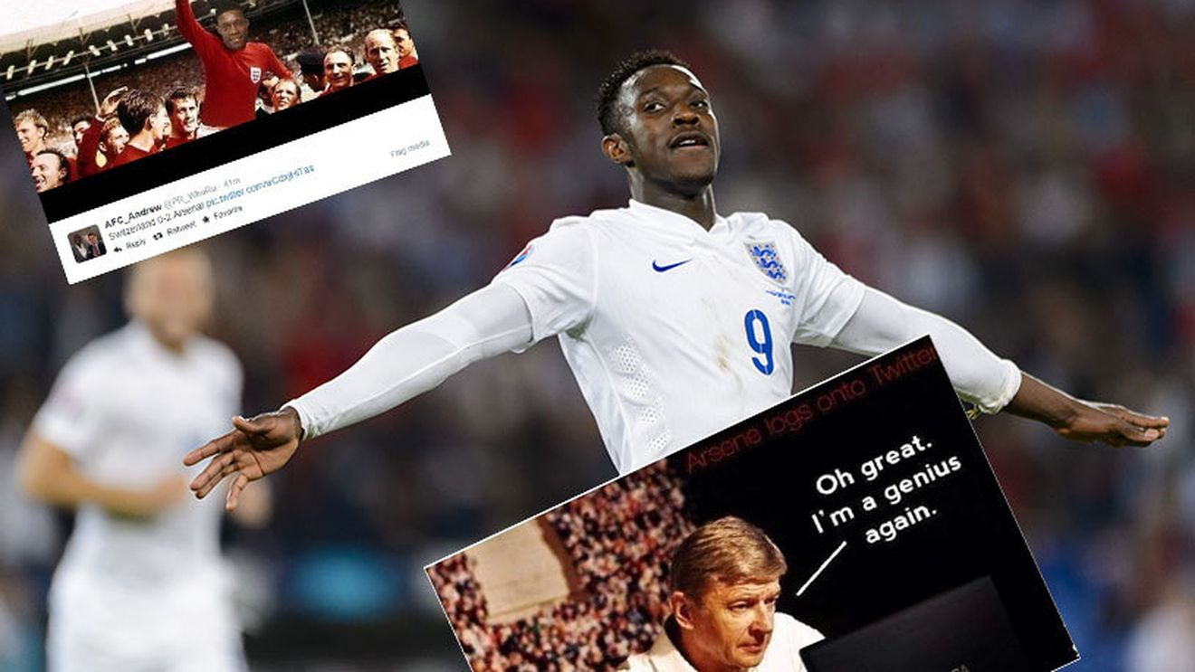 FOTO | Welbeck a devenit erou național în Anglia după dubla cu Elveția. Atacantul lui Arsenal a fost și subiect de amuzament pe rețelele de socializare