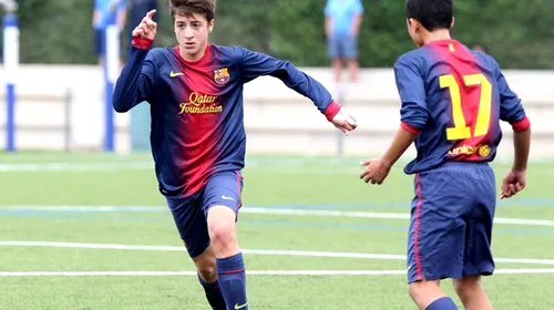 Un nou caz „Fabregas”: cel mai promițător tânăr jucător al Barcelonei dă probe la Arsenal | VIDEO