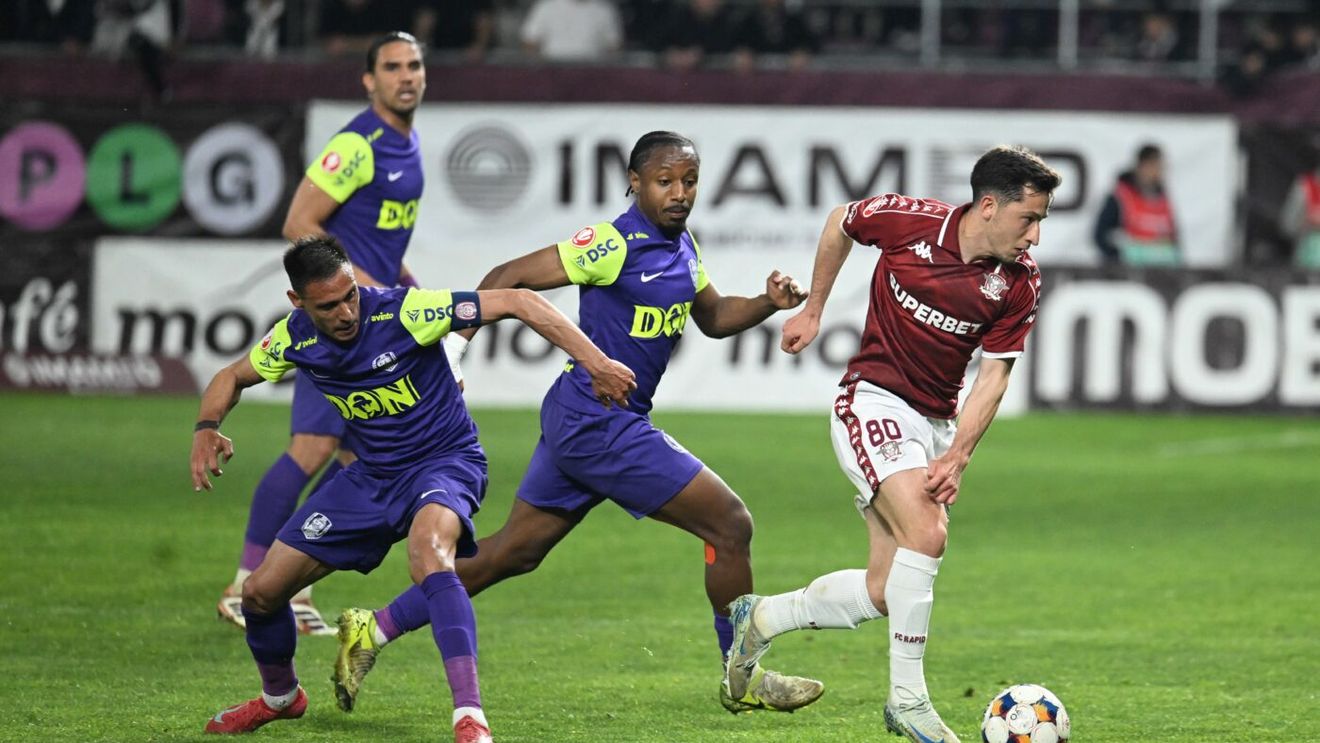 Olimpiu Moruțan, șocat de scandările suporterilor rapidiști de la meciul cu CFR Cluj: „Nu am mai trăit așa ceva!”
