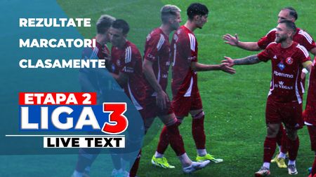 Etapa 2 Liga 3 | Primele 20 meciuri s-au încheiat. Cinci echipe s-au impus marcând cinci goluri. ACS Mediaș a câștigat în deplasarea din Argeș