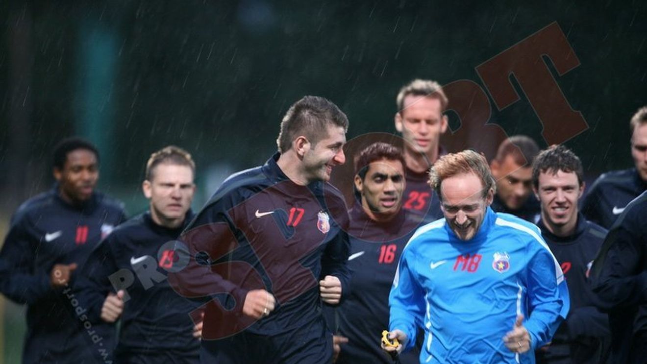 FOTO** Galamaz, Apostol și Onofraș, la primul antrenament cu Steaua!