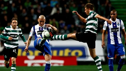 FC Porto s-a impus în derby-ul cu Sporting, scor 2-0!** Săpunaru a fost titular!