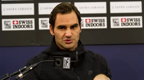 Federer tranșează discuția pentru terminarea anului pe prima poziție: „Șansele mele sunt reduse, pentru că totul stă în racheta lui Rafa. De aceea, am lăsat deoparte acest gând, vreau să mă simt bine pe teren”