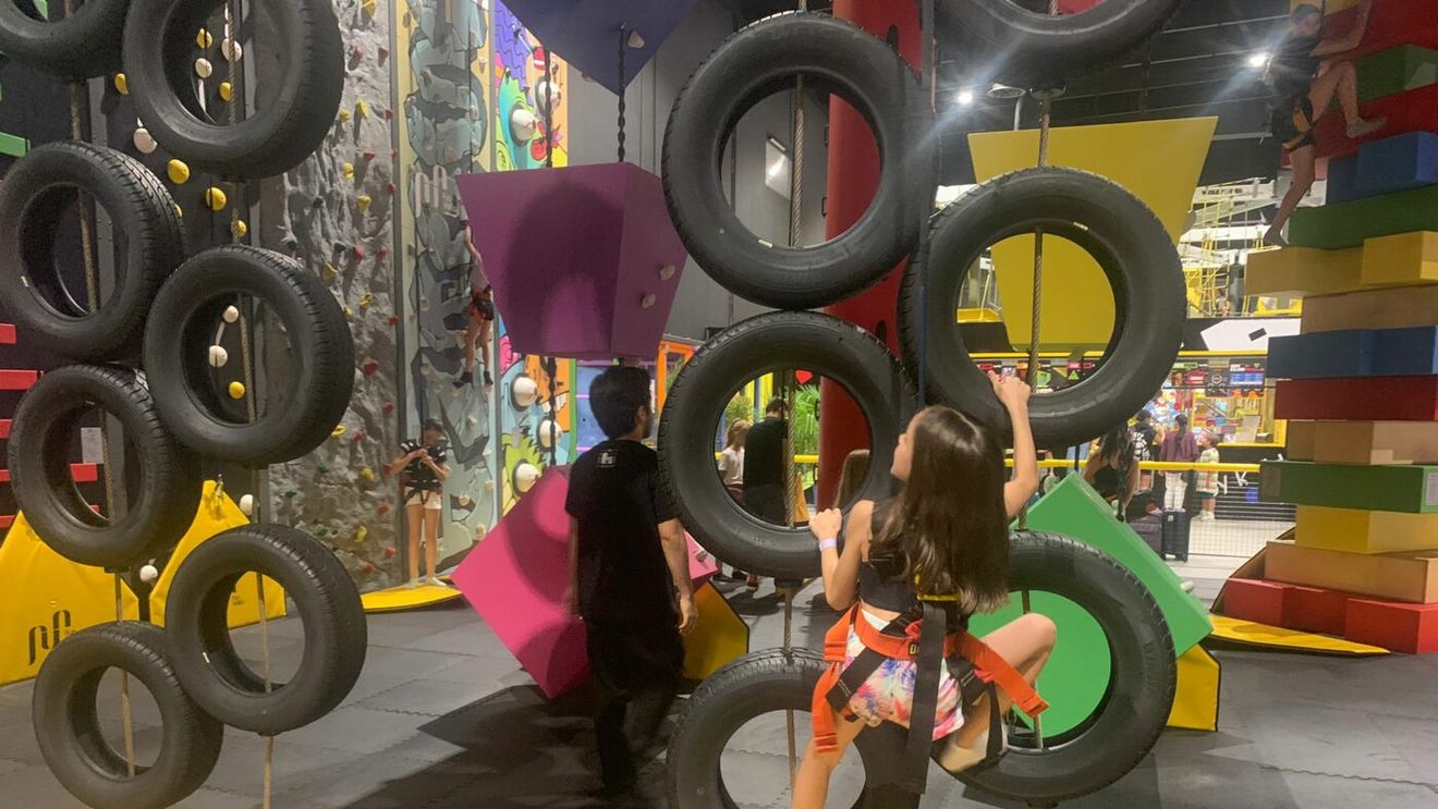 De la sala de gimnastică, direct la escaladă și Urban Jungle