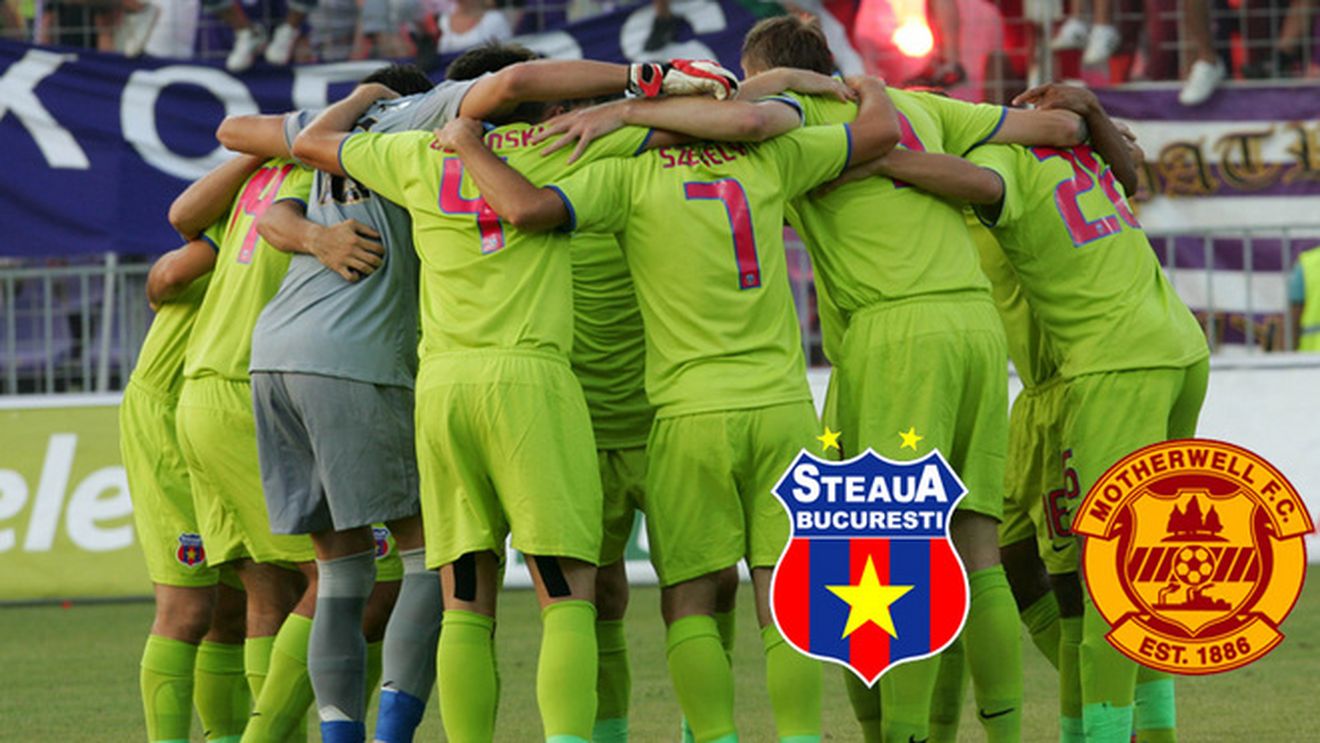 Pro TV,** lider de audiență cu victoria Stelei în meciul tur cu Motherwell