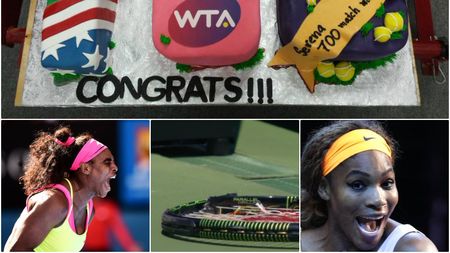 Serena, agentul 700: o rachetă ruptă, un set pierdut și o bornă "cu gust de catifea roșie și ciocolată"