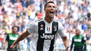 Cristiano Ronaldo a lovit din nou! Portughezul a marcat decisiv în deplasarea de la Frosinone. VIDEO 