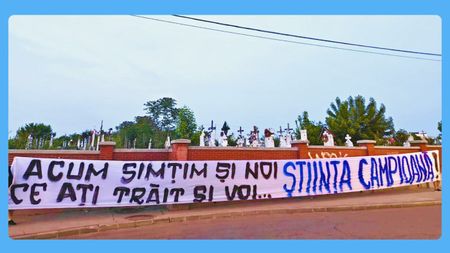 Oltenii, precum napoletanii: mesaj la cimitir, după câştigarea titlului: „Acum ştim şi noi…”