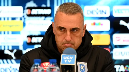 Declarația lui Ivaylo Petev de la finalul meciului cu Sepsi îi împarte în două pe suporterii Universității Craiova: „Prefer asta!”