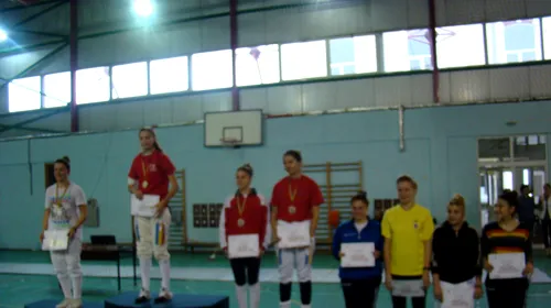 Cezara Constantin a câștigat nationalele de spadă cadete