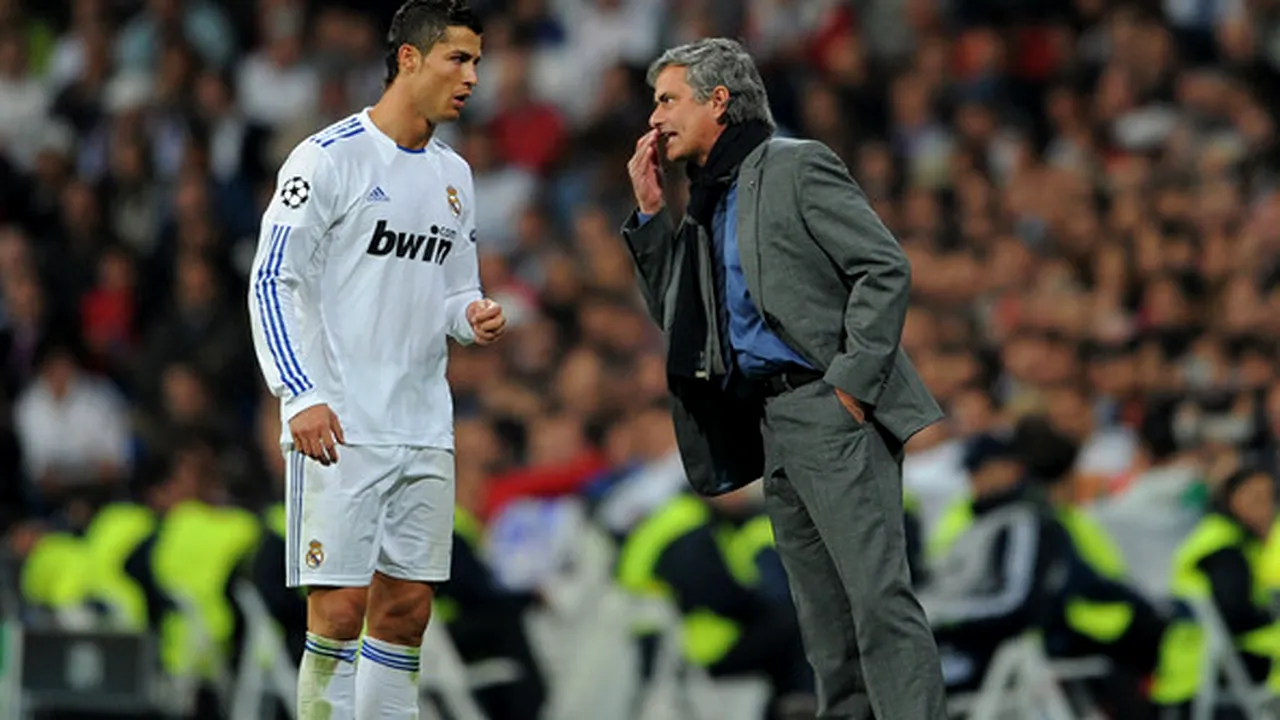 Replica malițioasă a lui Mourinho, taxată cu mult bun simț de Ronaldo: 