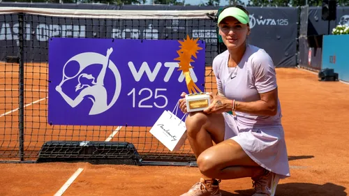 Ana Bogdan, discurs plin de emoție după ce a cucerit titlul la BCR Iași Open: „Nu voi uita niciodată această săptămână!