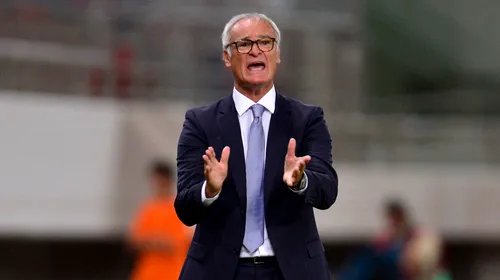 OFICIAL | Claudio Ranieri și-a găsit echipă: „Suntem încântați să-l anunțăm”