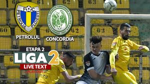 Concordia Chiajna câștigă pe ”Ilie Oană”, cu un gol norocos și după un meci controlat autoritar de Petrolul. Vajushi a ratat penalty în minutul 6