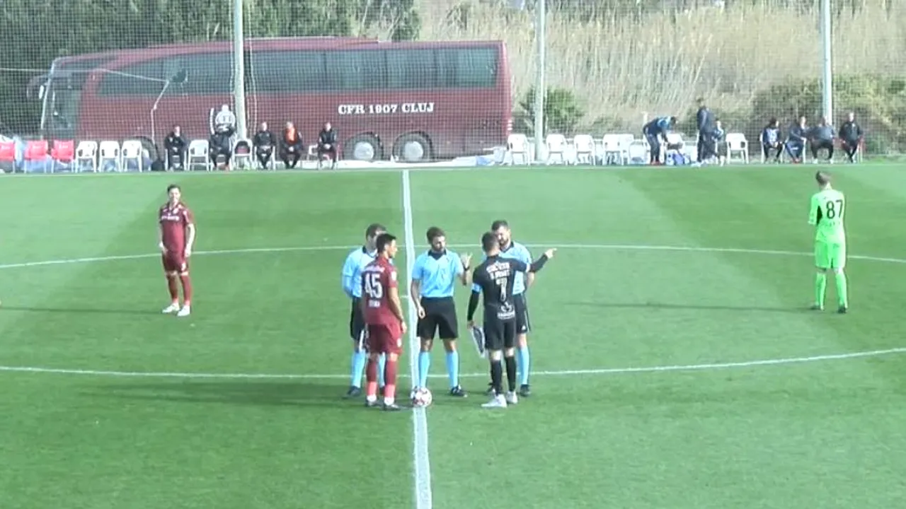 CFR Cluj - Setif 0-1 VIDEO | Campioana a pierdut penultimul amical din Spania! Omrani a ratat un penalty