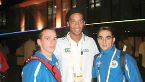 Drăgulescu: " Ronaldinho știe despre gimnastica din România"