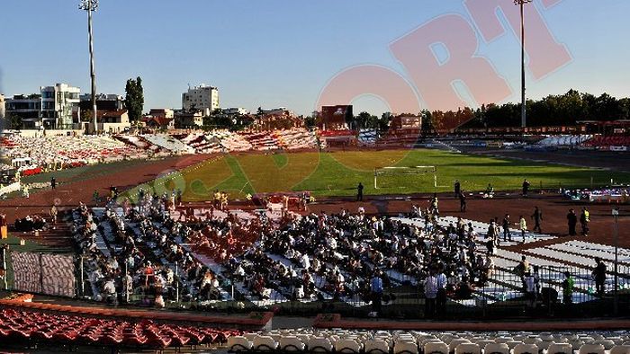 FOTO** Cum a strâns Dinamo AZI mai mulți oameni la stadion decât la meciul cu Oțelul