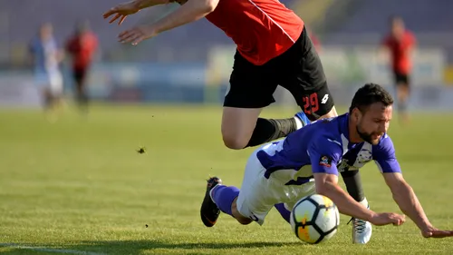 ACS Poli - Concordia 1-0. Drăghici a dat lovitura la ultima fază, cu o deviere decisivă! Bănățenii, la prima victorie după 17 meciuri