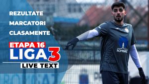 S-a reluat Liga 3 | 9-0, 7-0 și 7-1, scorurile primei etape din 2024. ACS Mediaș, egală cu liderul, la fel și Minaur. Andrei Cristea a debutat la noua sa echipă cu o victorie împotriva CS Dinamo